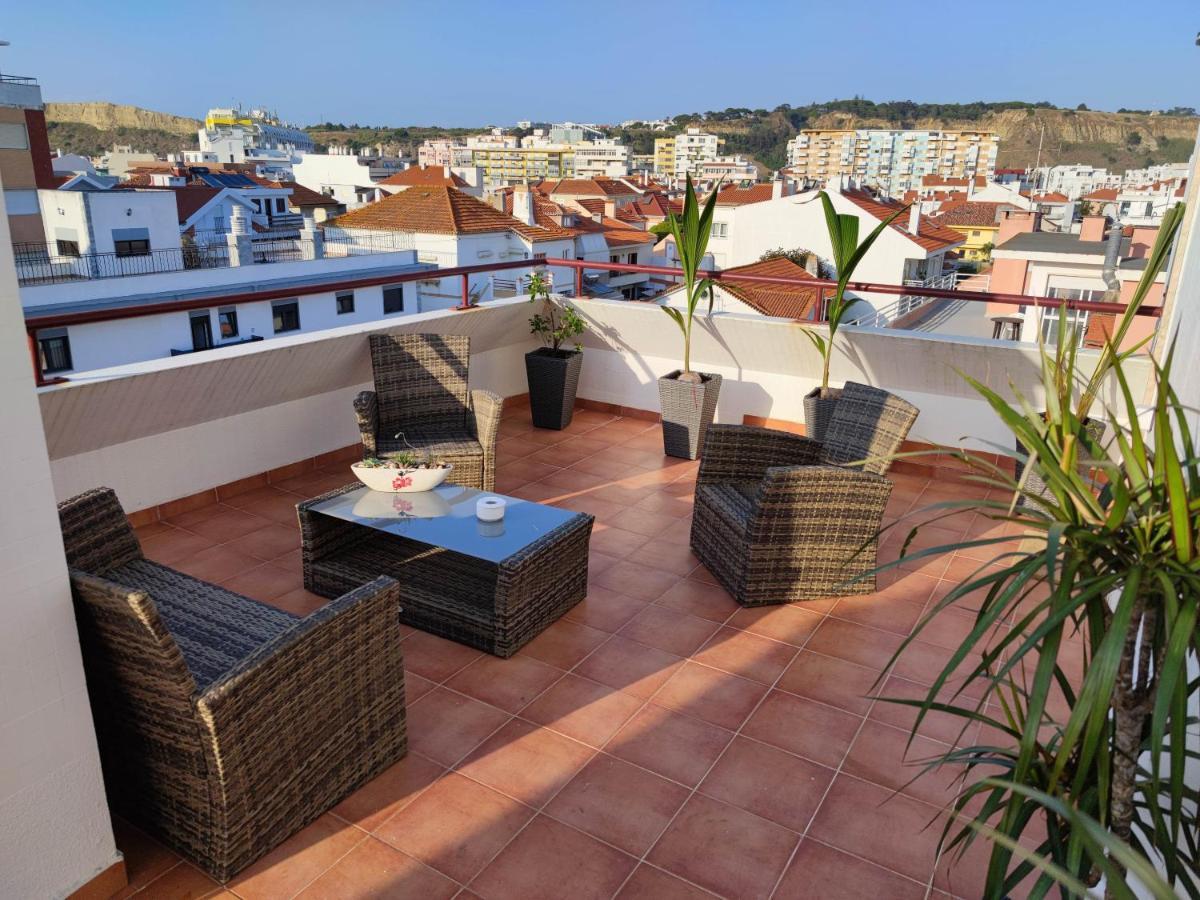 Amazing Terrace Costa Da Caparica Apartman Kültér fotó