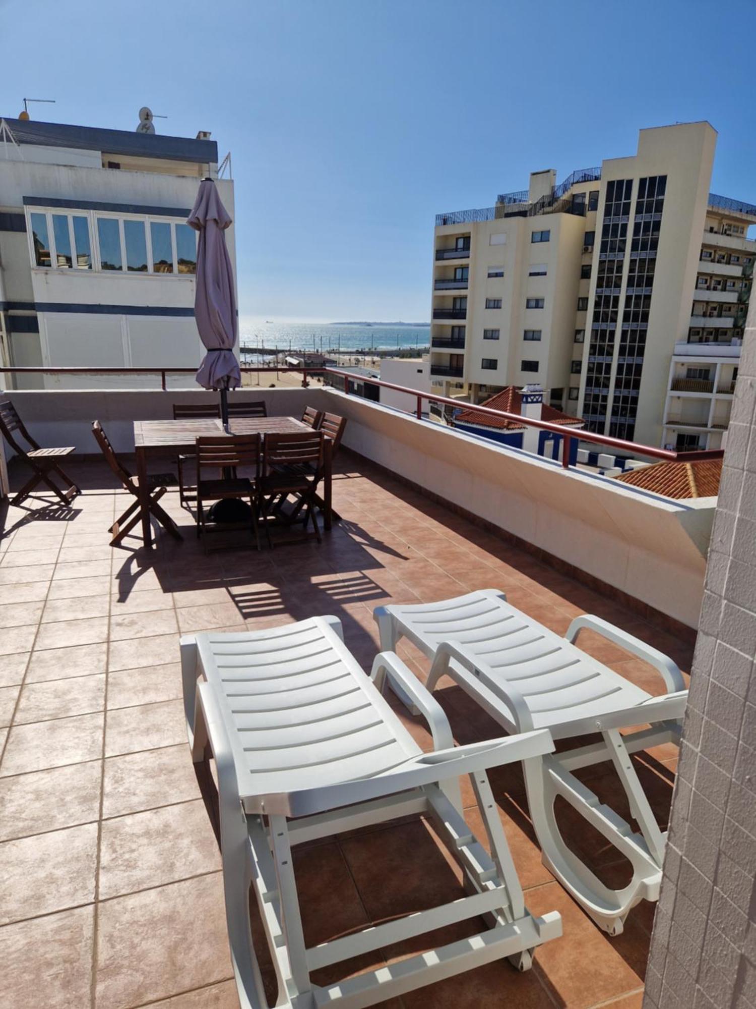 Amazing Terrace Costa Da Caparica Apartman Szoba fotó